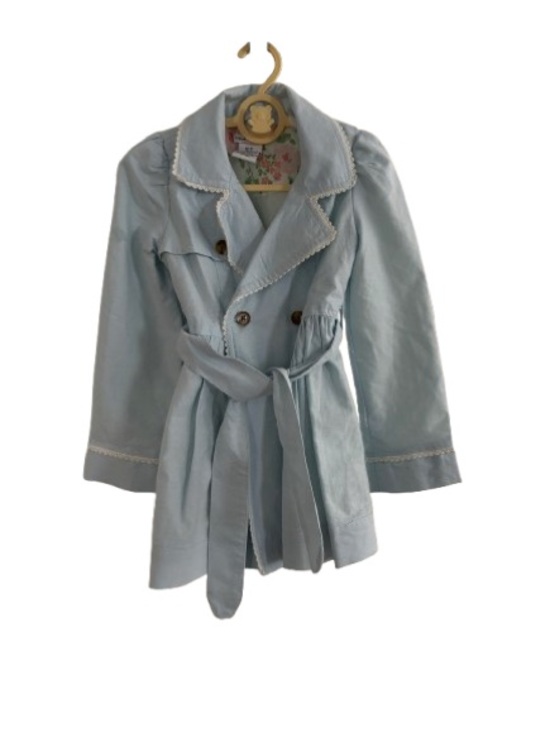 cupcakes & cashmere Other - Girls' Trench with Floral Lining